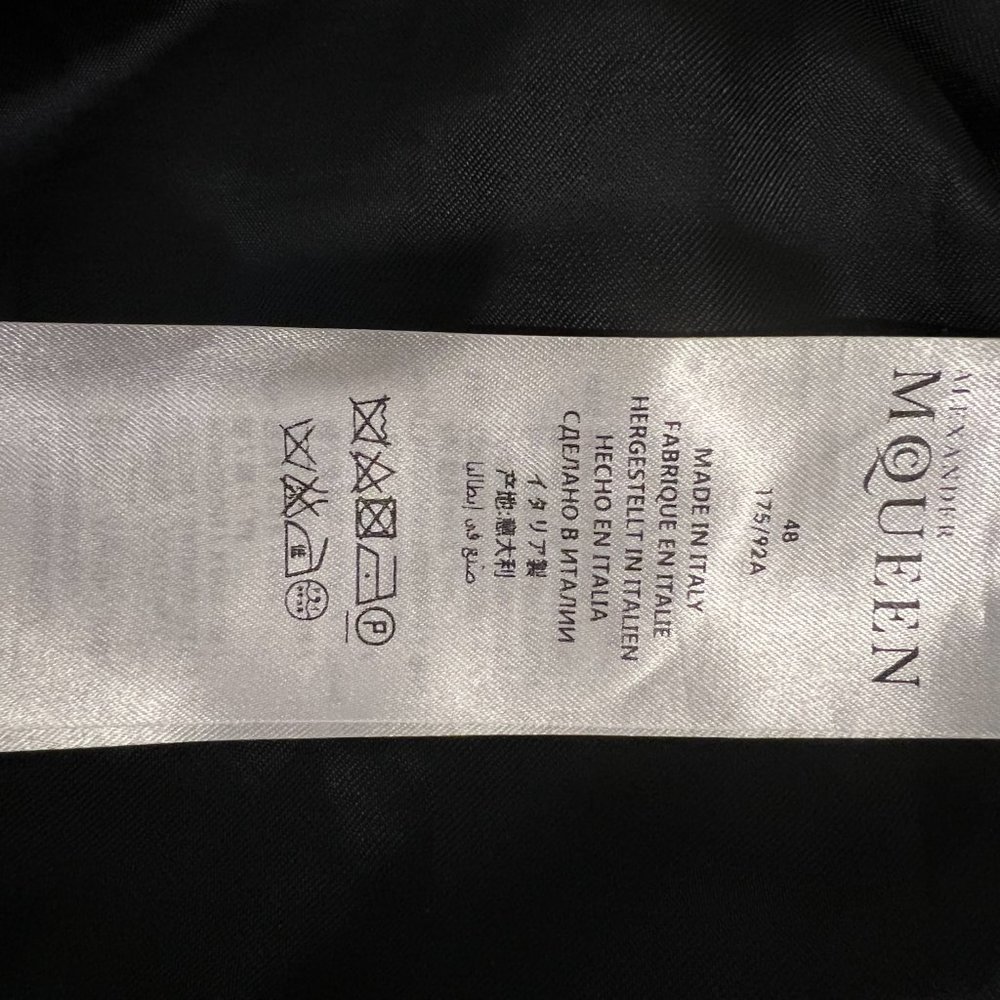 Alexander McQueen skull embroidered bomber jacket - Picture 9 of 10